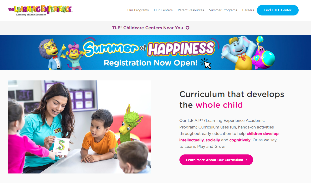 24 Daycare Website Design Examples We Love How To Make Your Own   Daycare Websites  Feb 2023 3 